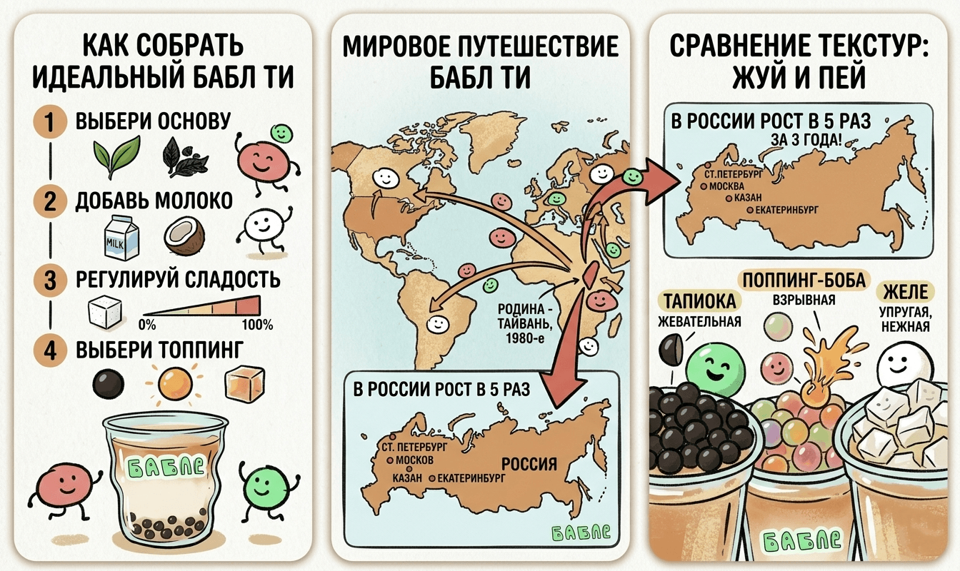 Как собрать идеальный бабл ти