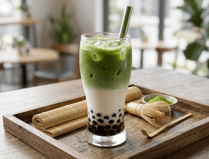 Рецепт матча бабл ти: готовим зеленый bubble tea дома - Статья о бабл чае в БАБЛЕ